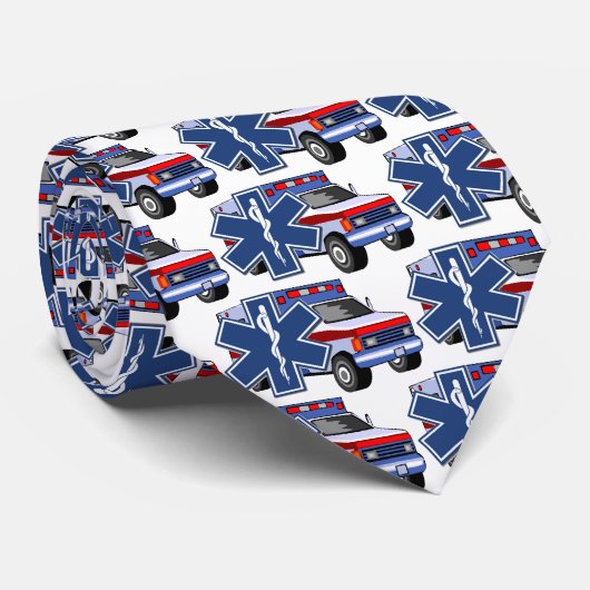 EMS Ambulance Stropdas (Opgerold)