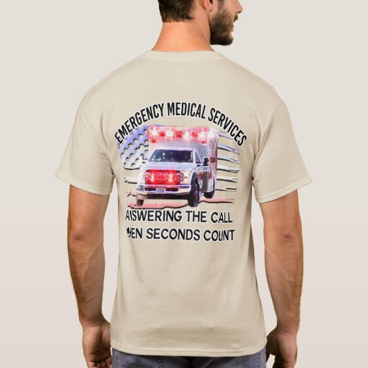 EMS Ambulance T-shirt (Achterkant)