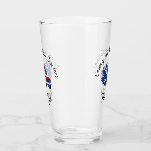 EMS-ambulance voor het leven Glas (Rechts)