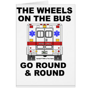 EMS Ambulance - Wielen op de bus, kaart