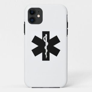 EMS-ambulanceverpleegkundige Ster Case-Mate iPhone Case