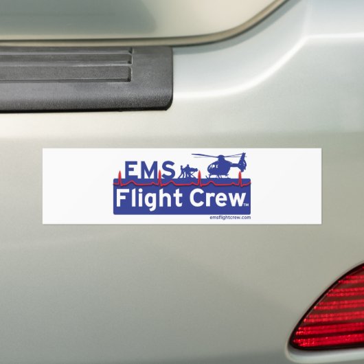 EMS-cockpitpersoneel - nieuw Bumpersticker (Op auto)