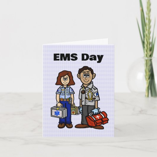 EMS Day Wenskaart Kaart (Voorkant)
