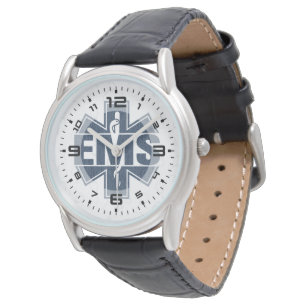 EMS Denim textuur Horloge