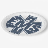 EMS Denim textuur Papieren Bordje (Gekanteld)