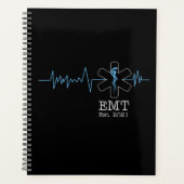 EMS Emergency Emt Est. 2021 Student Afstuderen Planner (Voorkant)