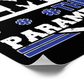 EMS Emergency Future EMT daarna Paramedic Student Poster (Hoek)