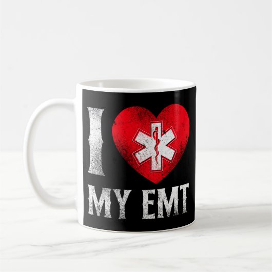 EMS Emergency I Love My EMT Koffiemok (Links)