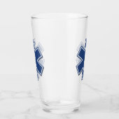 EMS EMT Paramedic Star of Life Logo Glas (Rechts)