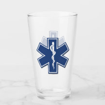 EMS EMT Paramedic Star of Life Logo
