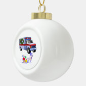 EMS EMT Paramedische Feestdagen Keramische Bal Ornament (Rechts)