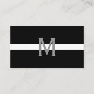 EMS EMT Thin White Line Monogramed Professional Visitekaartje