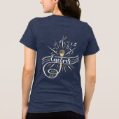 EMS Encores-koor T-shirt van Designs By Gatto (Achterkant)