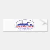 EMS Flight Crew Jet Bumpersticker (Voorkant)