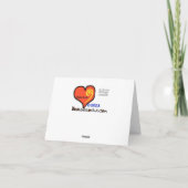 EMS Golden Logo - Hartelijk dank Kaart (Achterkant)