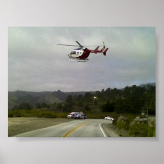 EMS-helikopter Poster
