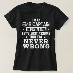 EMS-kapitein T-shirt