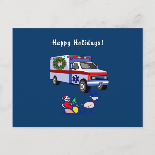 EMS kerstcadeaus Feestdagenkaart (Voorkant)