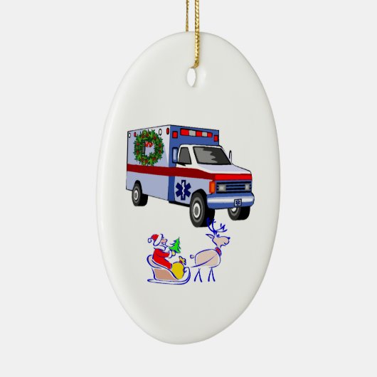 EMS kerstcadeaus Keramisch Ornament (Rechts)