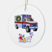 EMS kerstcadeaus Keramisch Ornament (Links)