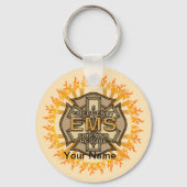 EMS Maltese Cross sleutelhanger (Voorkant)