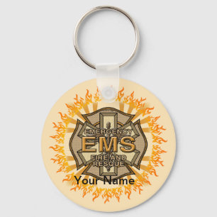 EMS Maltese Cross sleutelhanger