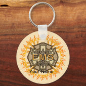 EMS Maltese Cross sleutelhanger (Voorkant)
