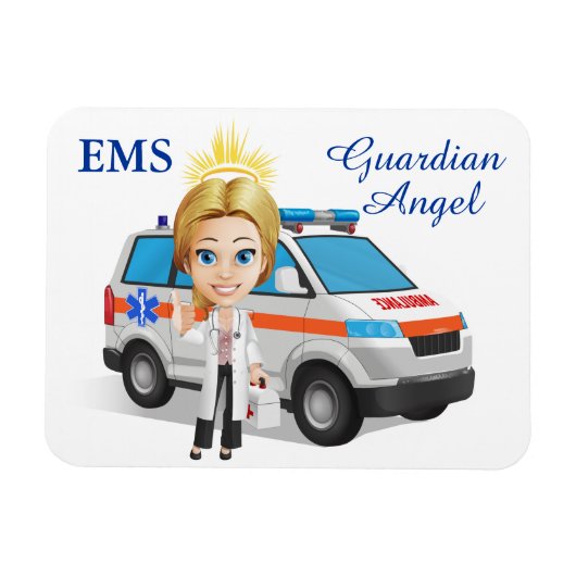 EMS Medical - Guardian Angel - SRF Magneet (Horizontaal)