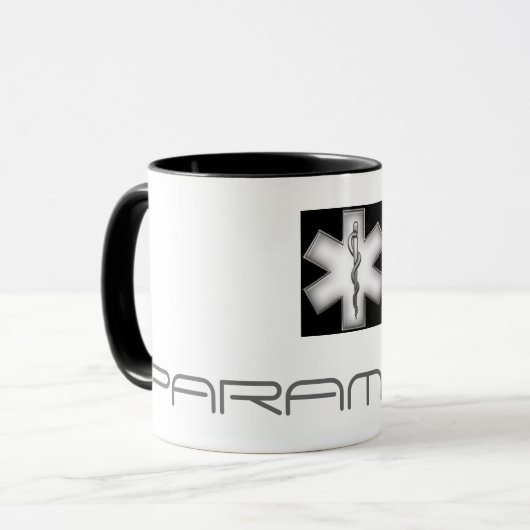 EMS-Mok - Paramedische EMT Medic Mok (Voorkant links)