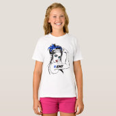 EMS Noodhulp EMT Rosie De Riveter T-shirt (Voorkant volledig)