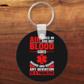 EMS Nurse Quote Ambulance Driver EMT Paramedic HEA Sleutelhanger (Voorkant)