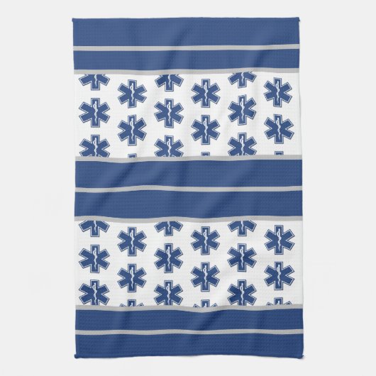 EMS Paramedica en EMT   Theedoek (Verticaal)