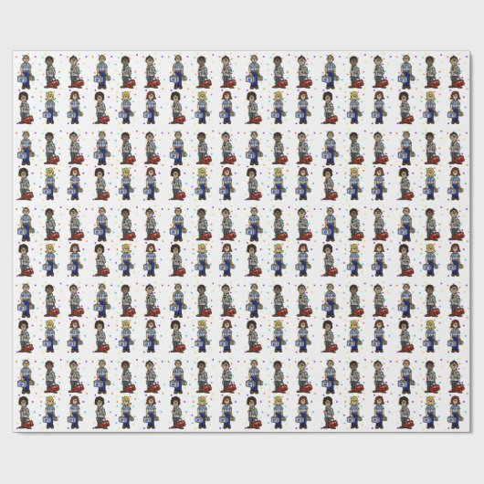 EMS Paramedics Gift Wrap Cadeaupapier (Vlak)