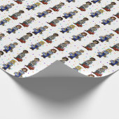 EMS Paramedics Gift Wrap Cadeaupapier (Hoek)