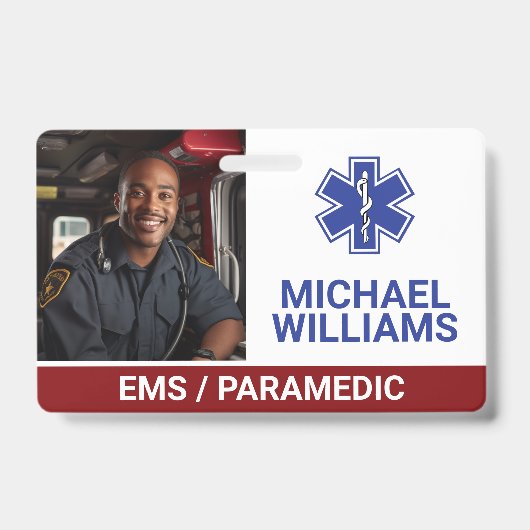 EMS | Paramedisch personeel Badge (Voorkant)