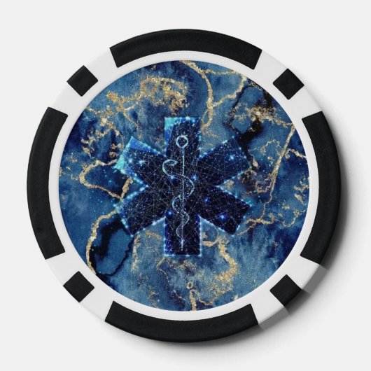 EMS Poker Chips – Verzamelbaar geschenk (Achterkant)