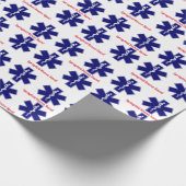 EMS Professional, Paramedische Logo Cadeaupapier (Hoek)