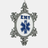 EMS Ster-leven Tin Sneeuwvlok Ornament (Links)