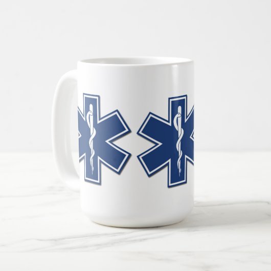 EMS Ster van leven Koffiemok (Voorkant links)