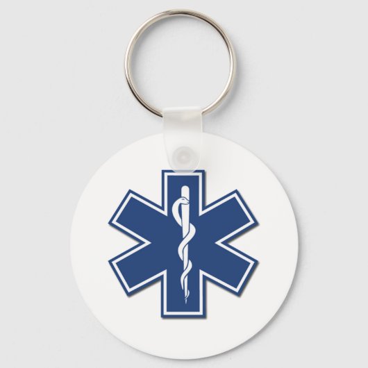 EMS Ster van leven Sleutelhanger (Voorkant)