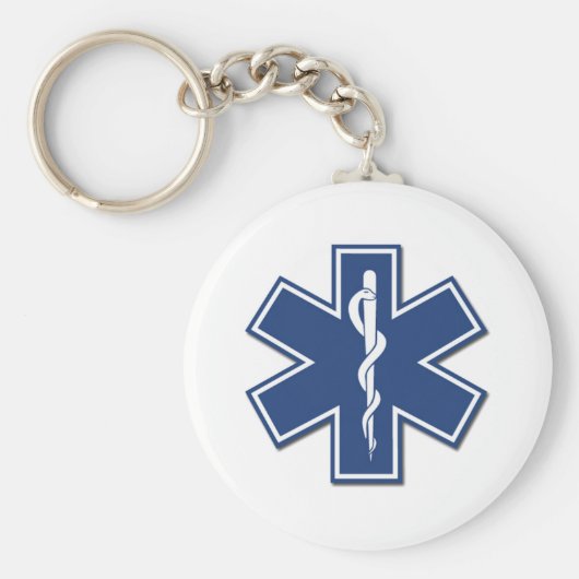 EMS Ster van leven Sleutelhanger (Voorkant)