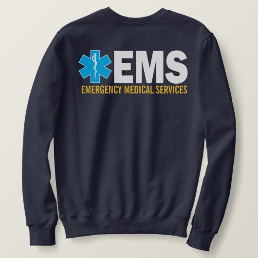 EMS Sweatshirt (Design achterkant)