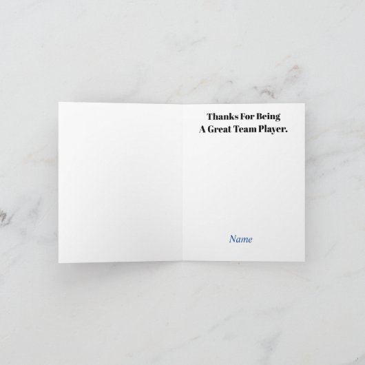 EMS Team Dank u wel Kaart (Binnen)