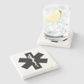 EMS-thema Stenen Onderzetter (Zijkant)