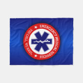 EMS (U belt, wij trekken) Fleece Deken (Voorkant (Horizontaal))