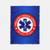 EMS (U belt, wij trekken) Fleece Deken (Voorkant)