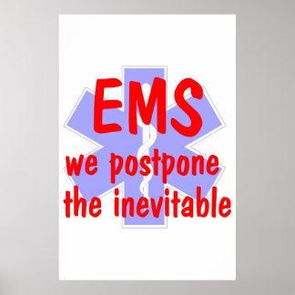 EMS-We stellen het onherstelbare (Star) Poster uit