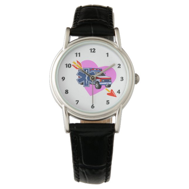 EMS Zorghart Horloge (Voorkant)