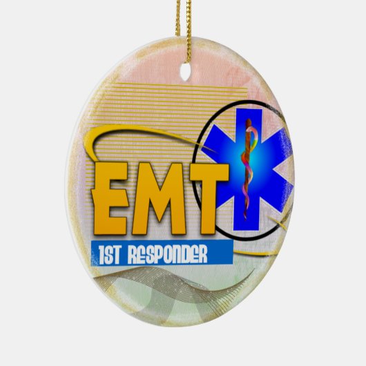 EMT 1STE RESPONDER CHRISTMAS ORNAMENT (Rechts)