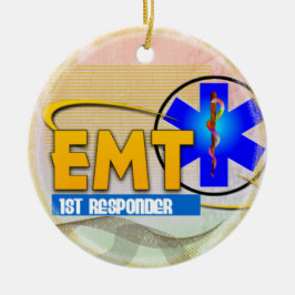 EMT 1STE RESPONDER CHRISTMAS ORNAMENT